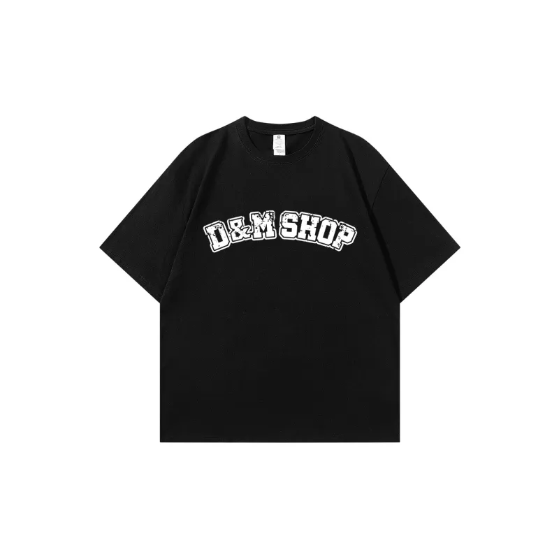 D&W T Shirts Unisex Black-1