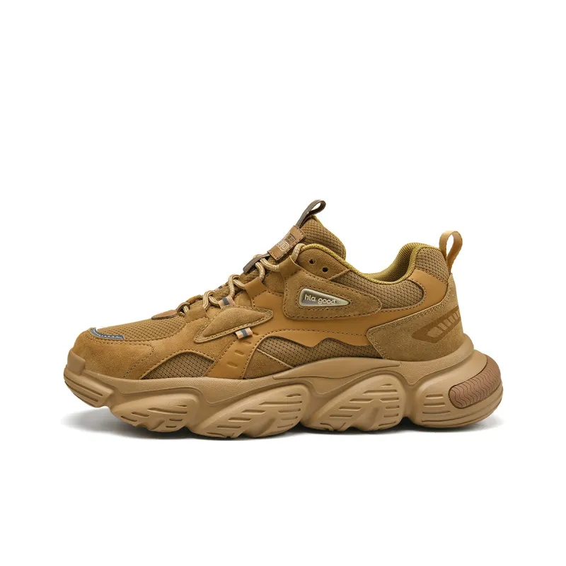 HLA Trendy Breathable Height Increasing Versatile Casual Shoes Platform Men's Athletic Shoes Men's-0