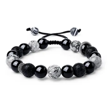 TIG Natural Obsidian Bracelets Unisex