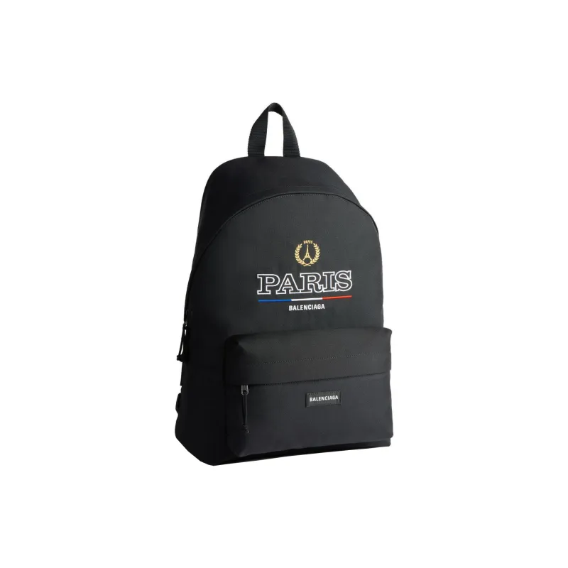 Balenciaga Explorer Nylon Blend Backpack Women's Black-1