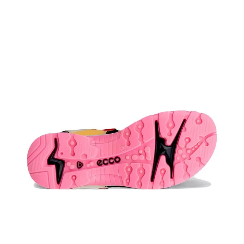 Ecco Beach Sandals Women's Beige Pink-4