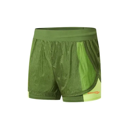 Saucony Sports Shorts Women's Dark Green