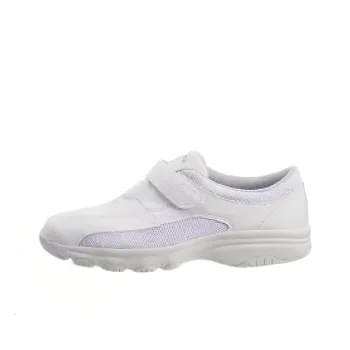 Asics Slip-Resistant Low-Top Casual Shoes Unisex White