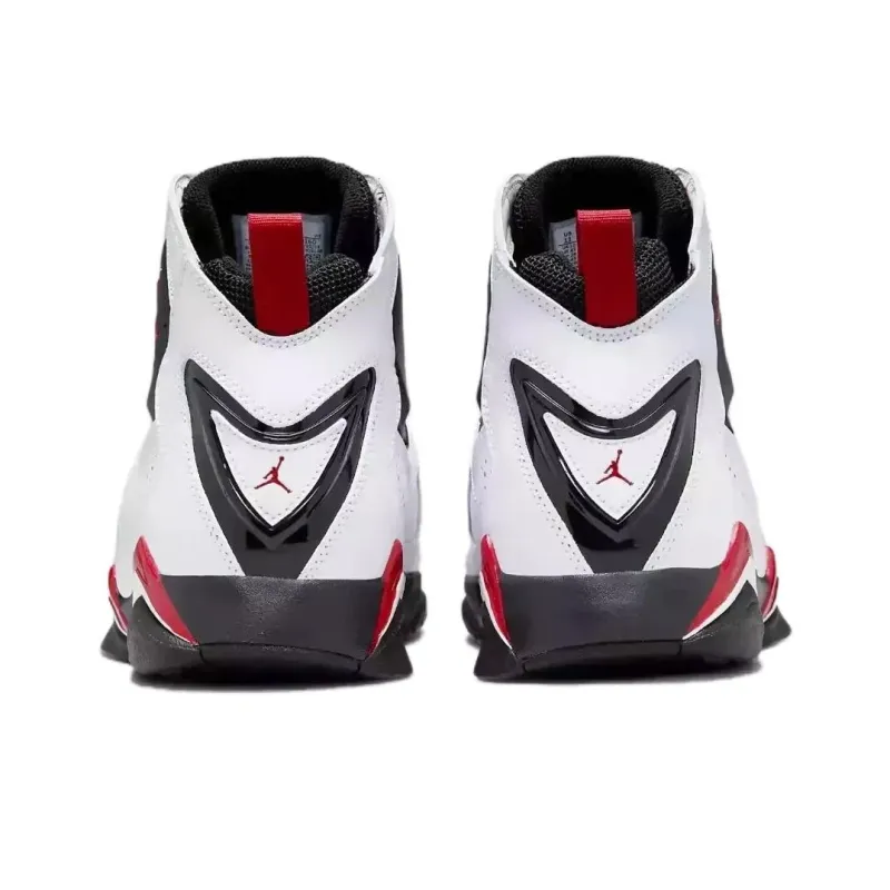 JORDAN True Flight 'White Varsity Red'-3