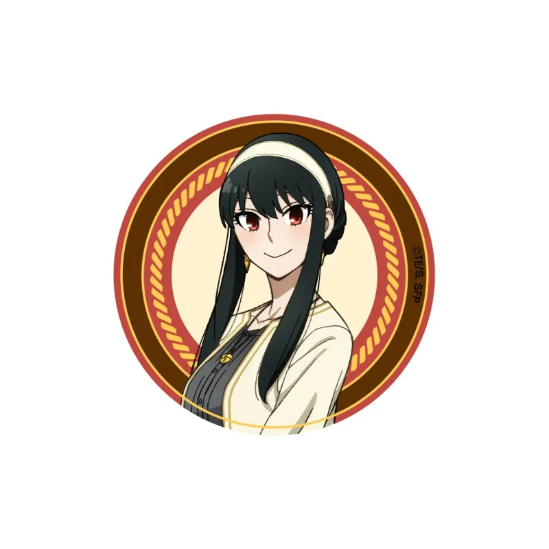 MANCOOL Anya Forger, Loid Forger, Yor Forger, Becky Blackbell, Damian Desmond SPY X FAMILY Collection Merch Badges-1