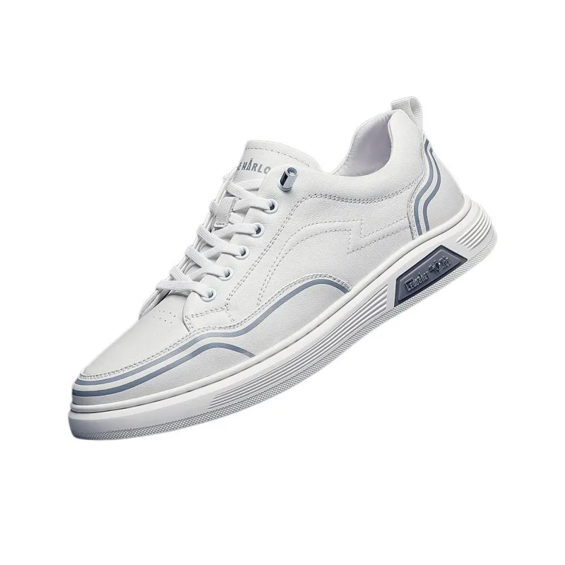 JANE HARLOW Low-Top Skateboard Shoes Men's White-1