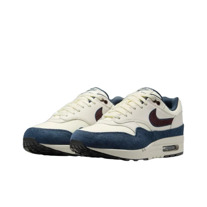 Nike Air Max 1 Coconut Milk Burgundy Crush Navy-2