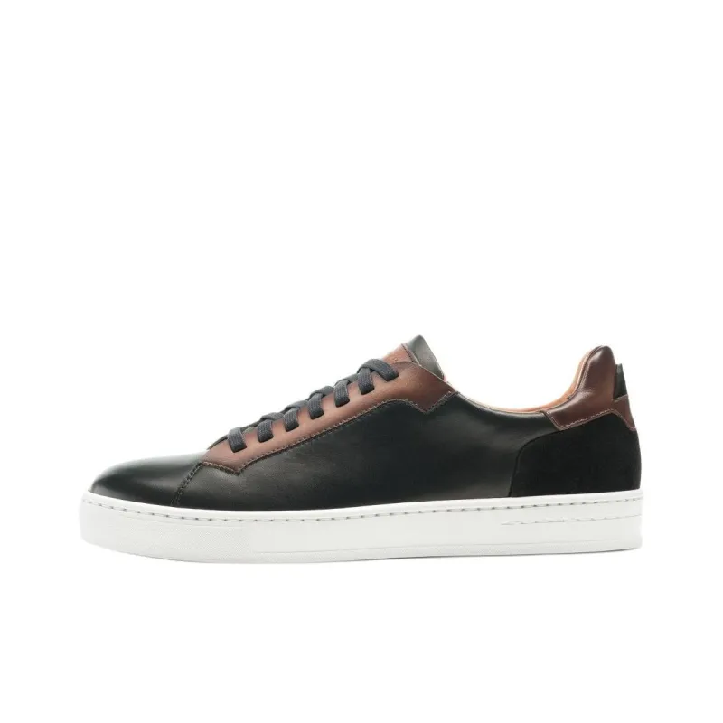 Magnanni Amadeo Low-Top Skateboard Shoes Men's Black-0