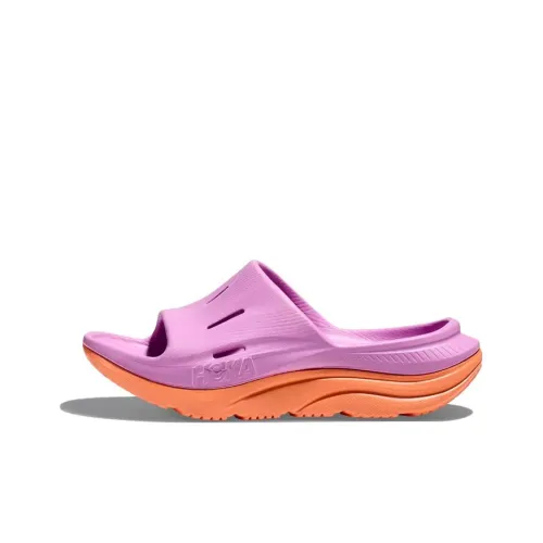 HOKA ONE ONE Ora Recovery Slide 3 Slide Slippers Unisex Purple/Orange