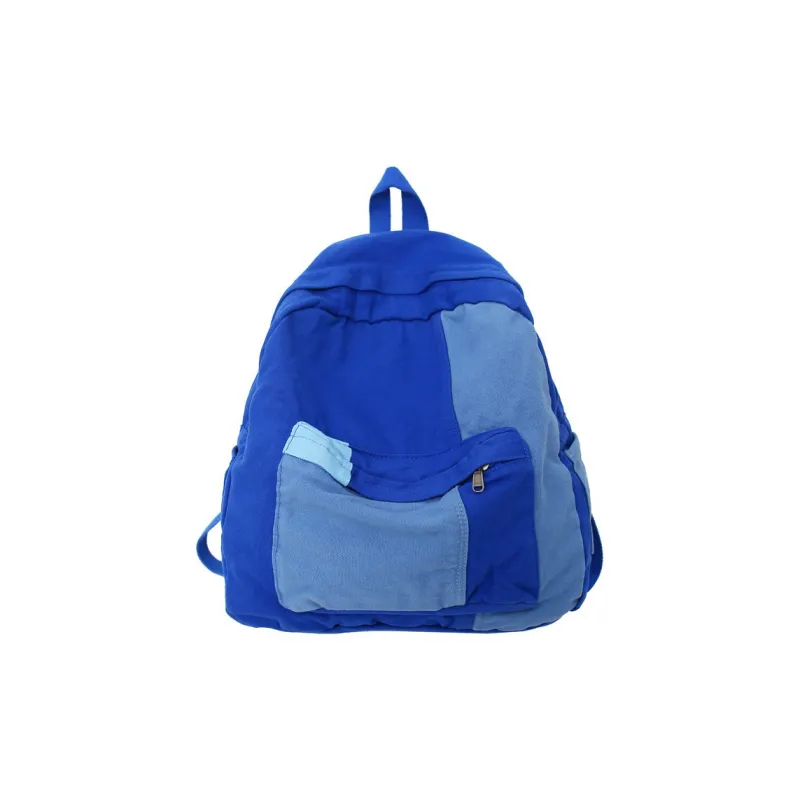 Huangmu Canvas Backpack Unisex Multicolor-7