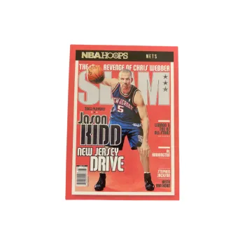 PANINI 2021 22 Hoops Jason Kidd, Jason Kidd, Nets Slam Magazine, Special Card Pass For Top Stars Sports Cards 1 Pc