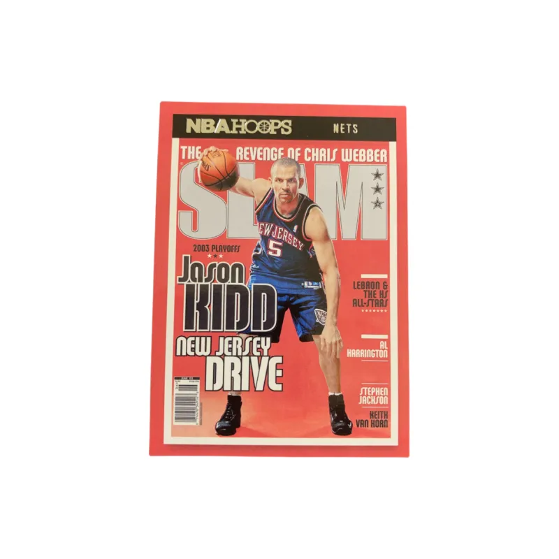 PANINI 2021 22 Hoops Jason Kidd, Jason Kidd, Nets Slam Magazine, Special Card Pass For Top Stars Sports Cards 1 Pc-0