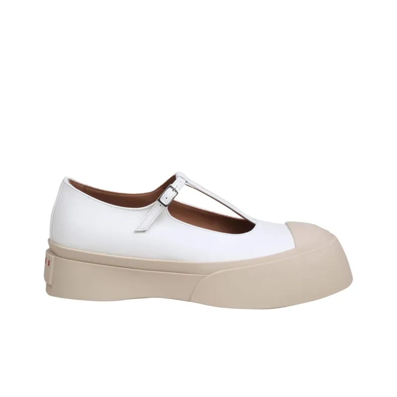 MARNI Casual Single Shoes Women's White-1