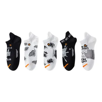 HANADASOX Ankle Socks Men's 5 Pack Mixed Color
