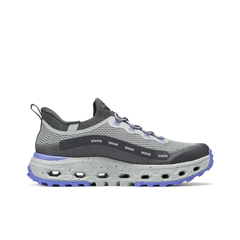 Skechers Slip Ins Anti Slip Wear Resistant Low Top Running Shoes Women's Gray Purple-1