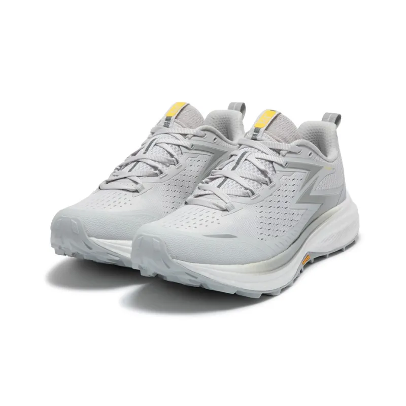 361° Anti Slip And Wear Resistant Breathable Low Top Running Shoes Men's Mist Gray-2