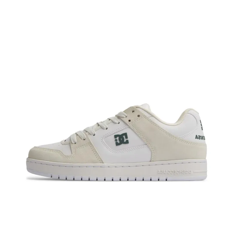 DC Shoes Low Top Skateboard Shoes Men's Beige-0