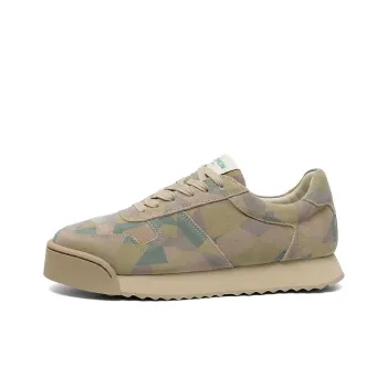 Daying Slip Resistant, Breathable, Lightweight Low Top Casual Shoes Men's Green Camouflage