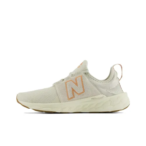 New Balance Fresh Foam X Cruz V3 Running Shoes Women's Low-Top Beige