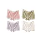 Pink-Fruit Green-Heather Gray-Ecru