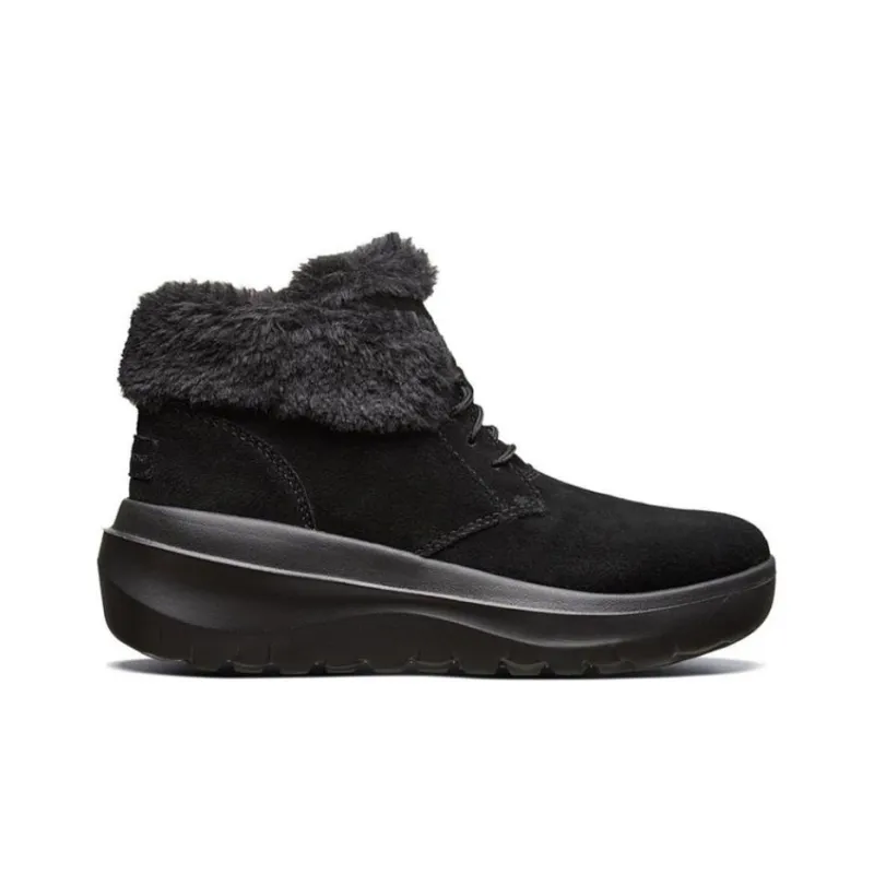 Skechers Skyhigh Ultra Ankle Boots Women's All Black-3