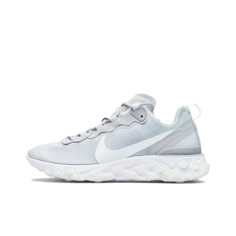 Nike React Element 55 Wolf Grey Ghost Aqua Women s POIZON