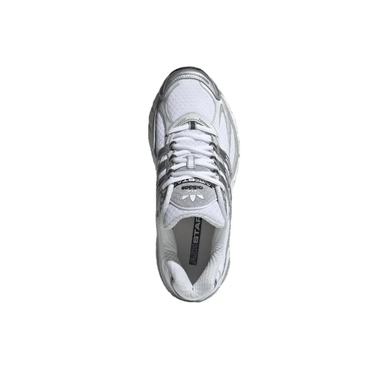 Adidas Adistar Cushion 3 Cloud White Grey Silver Metallic Women's-4