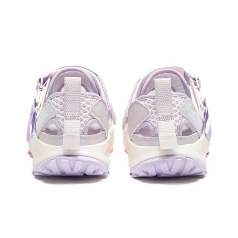 FILA KIDS Slip Resistant And Breathable Children's Sandals White Purple Unisex-1