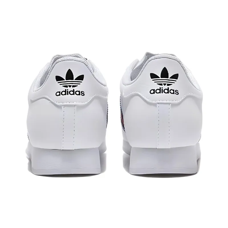 Adidas Originals Unisex Samoa Sneakers White/Red/Blue-4