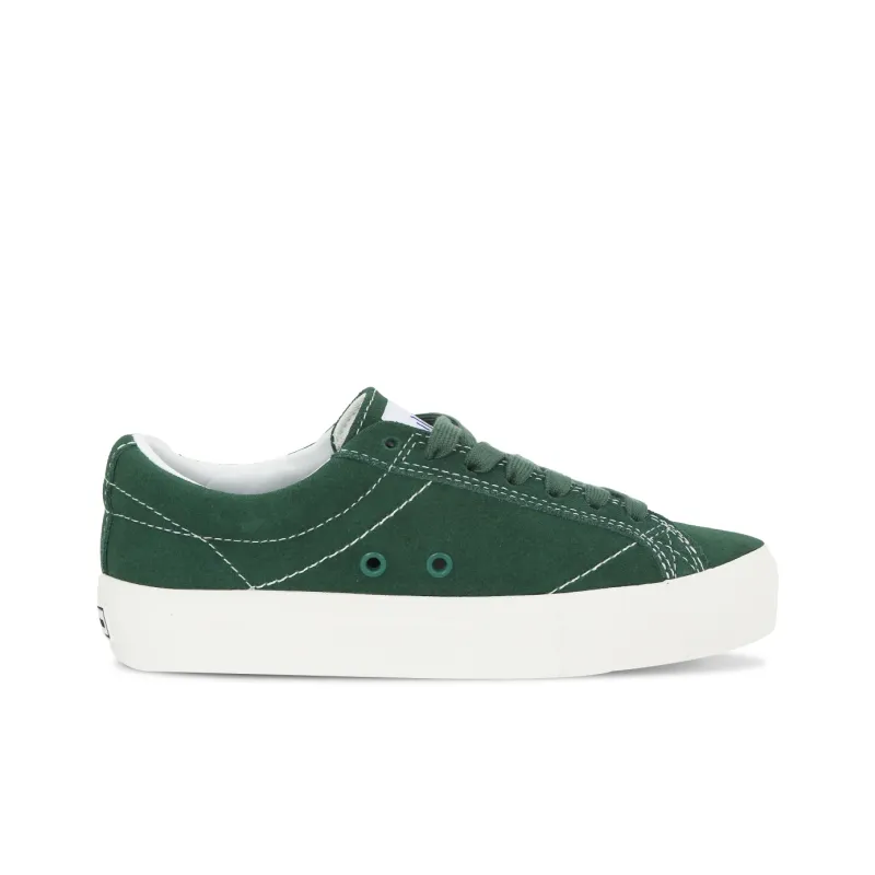 Ollieskate Slip Resistant Cushioning Low Top Skateboard Shoes Unisex Mulberry Green-1