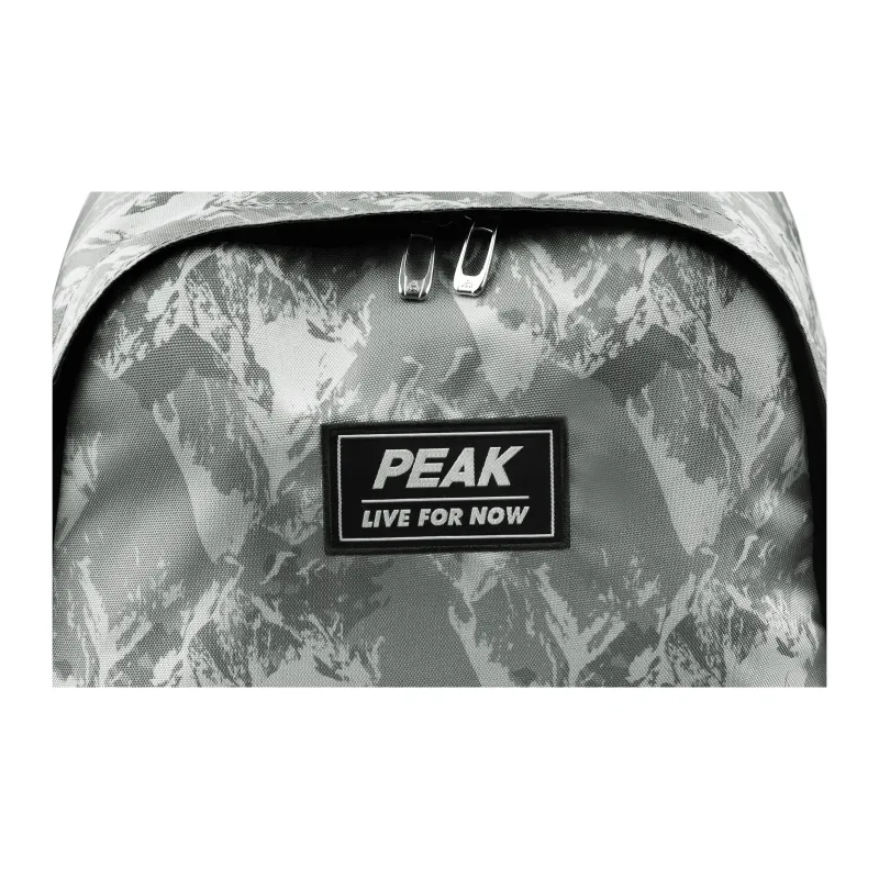 PEAK Fabric Backpack Regular Unisex Light Gray-4