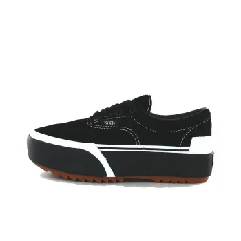 Era Vans Stacked 'Black Suede' Women's
