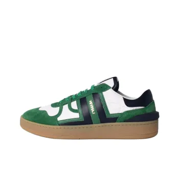 Lanvin Clay Low Top Skateboard Shoes Men's Green