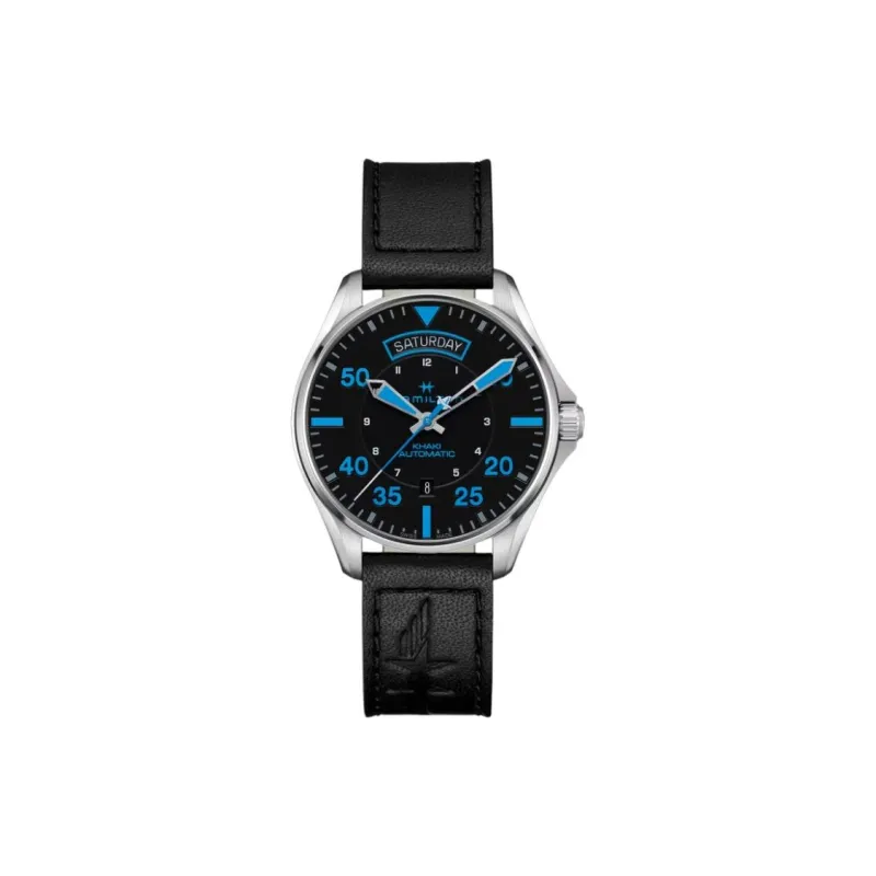 Hamilton Khaki Aviation Khaki Pilot Day Date Air Zermatt Auto H64625731-0