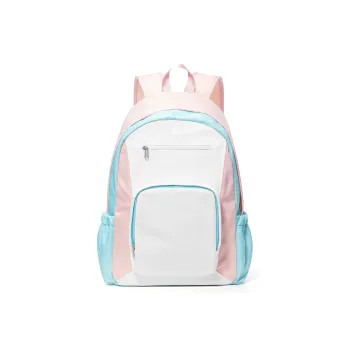 QING QI ZHE Fabric Backpack Regular Unisex Multicolor