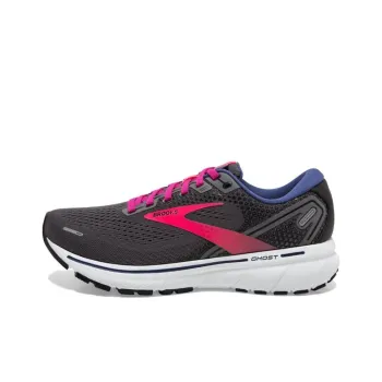 Brooks Ghost 14 Cushioning Wear-Resistant Low-Top Running Shoes Women's Black