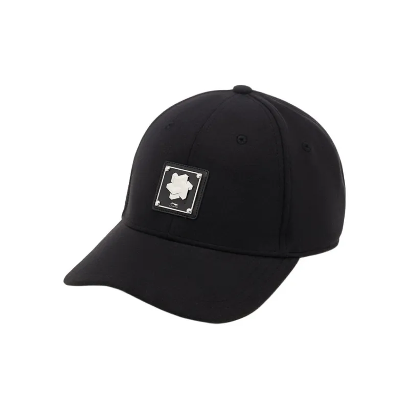LiNing Subject To Official Website Baseball Caps Unisex Black-1