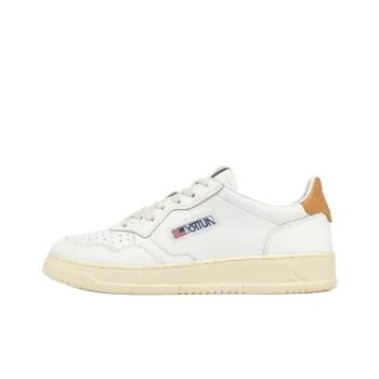 AUTRY Low-Top Skateboard Shoes Men's White Orange