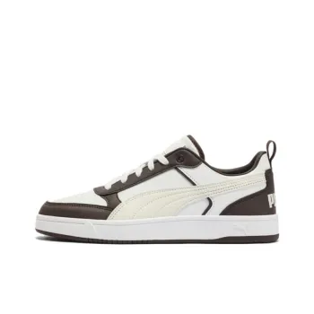 PUMA DRIBBLE Anti Slip Wear Resistant Low Top Casual Shoes Unisex White Black