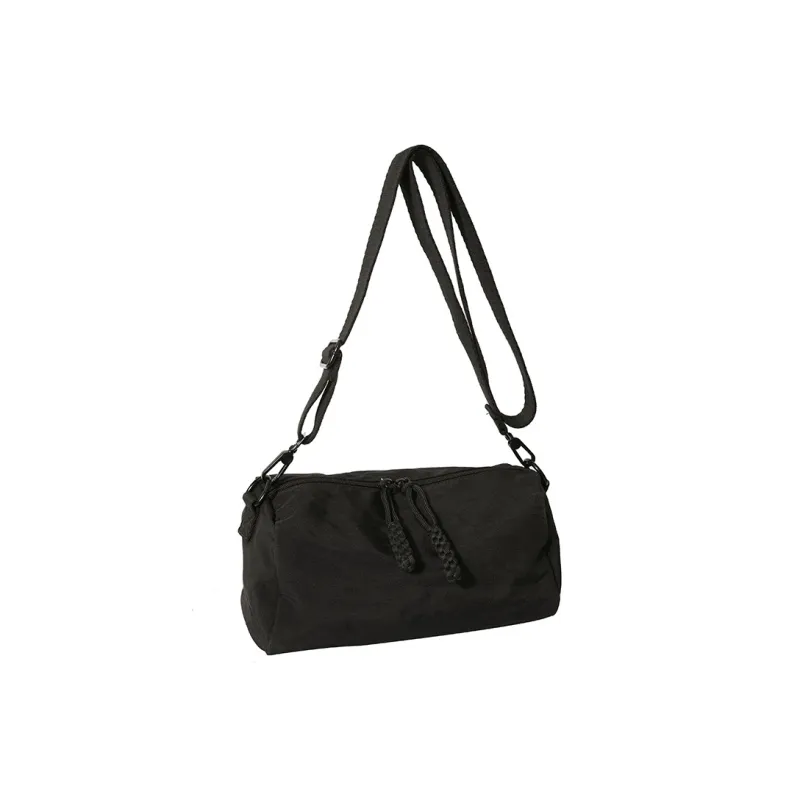 Morellybear Nylon Crossbody Bag Regular Women's Black/White-0