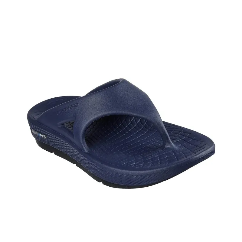 Skechers ON THE GO Odor-Resistant Slip-Resistant Flip Flops Men's Blue-2