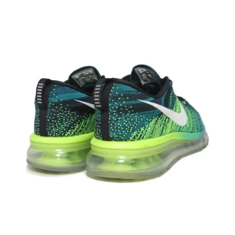 Nike Flyknit Max Black Clear Jade Volt-1