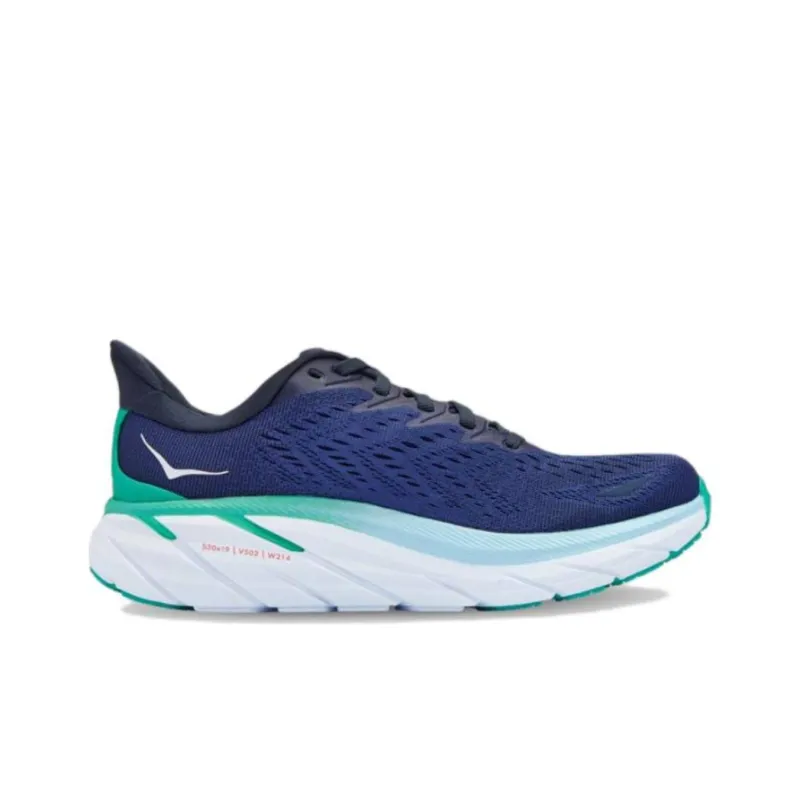 HOKA ONE ONE Clifton 8 Outer Space Bellweather Blue Women's-1