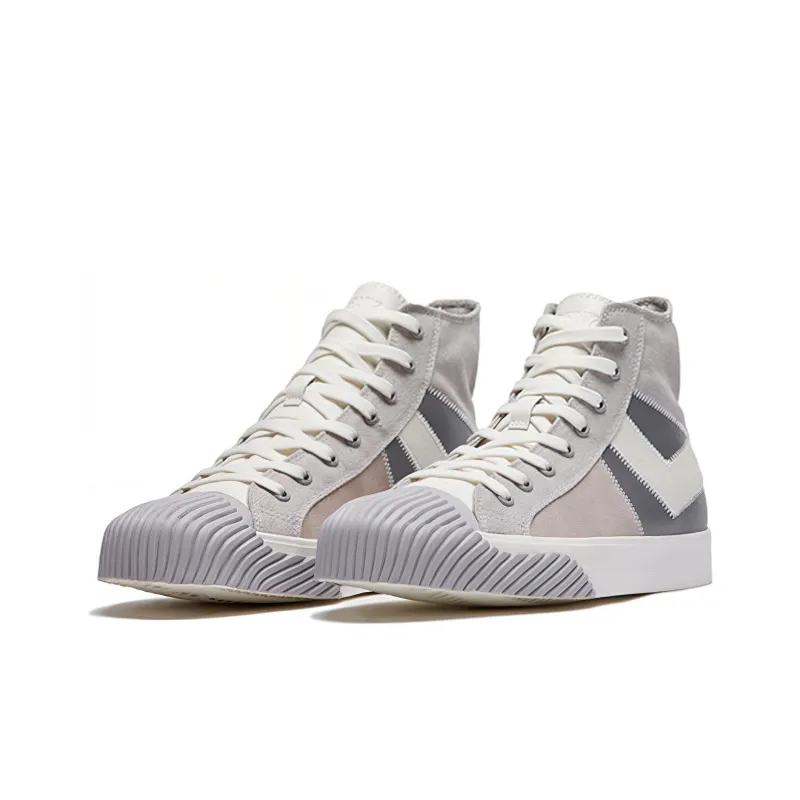 Pony Shooter High Canvas Shoes Grey-1