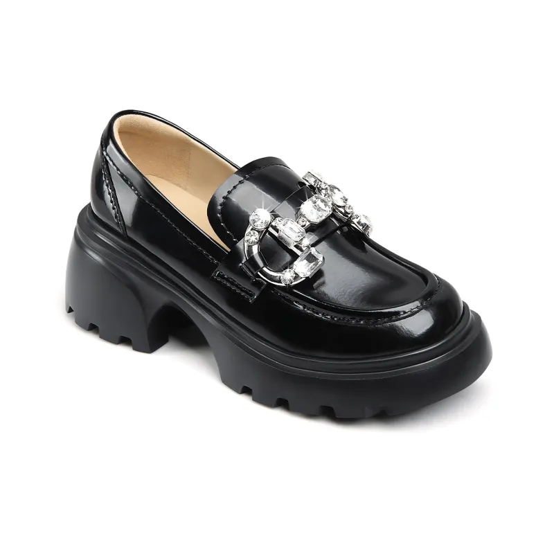 Lily Wei Loafers Women's Black-2