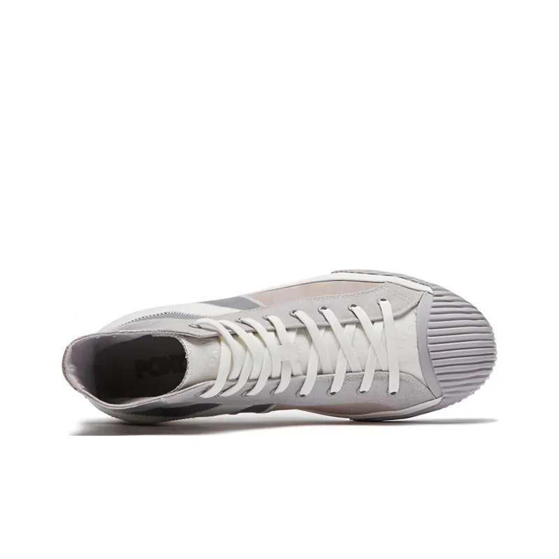 Pony Shooter High Canvas Shoes Grey-2
