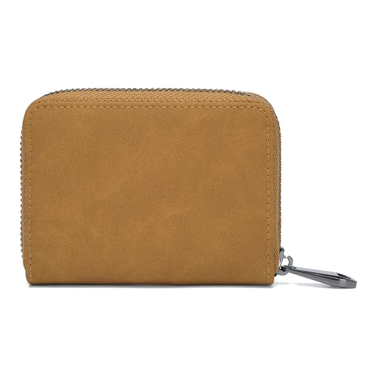 V.NINE Synthetic Leather Men's Short Wallet Card Holder Medium Size Men's Black/Brown/Blue-3