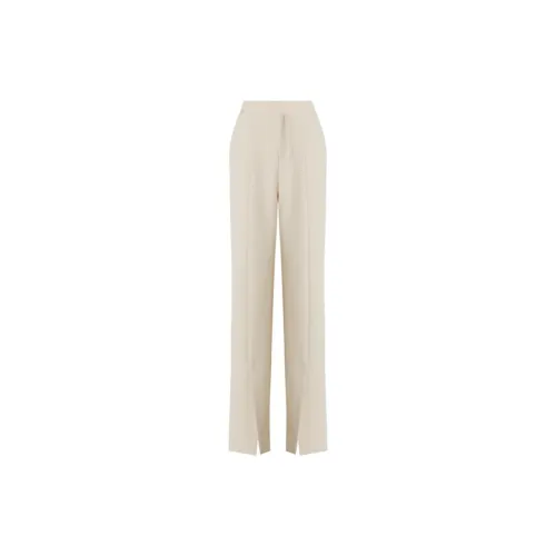 DPLAY Suit Trousers Women's Almond Cream White