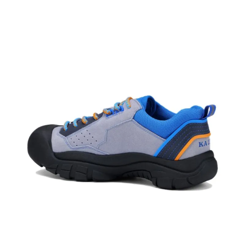STUCKB Stabbi Slip Resistant Low Top Hiking/Trekking Shoes Unisex Caribbean Sea-3
