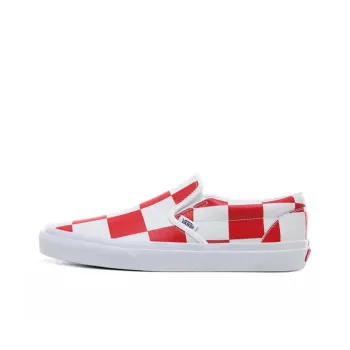 Slip On Classic Vans 'Leather Check'